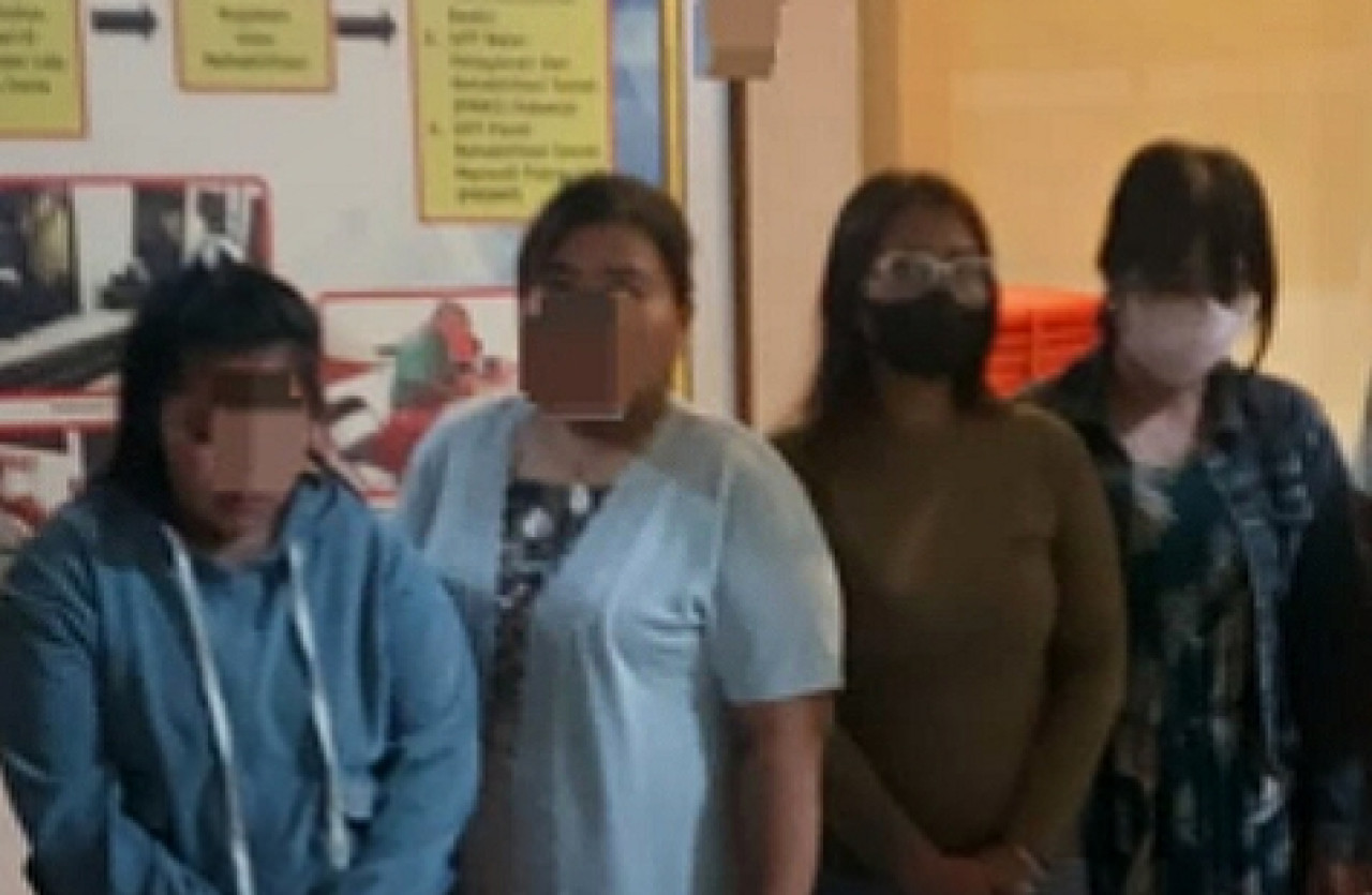 4 Wanita Terduga Prostitusi Online di Gresik Diringkus Polisi