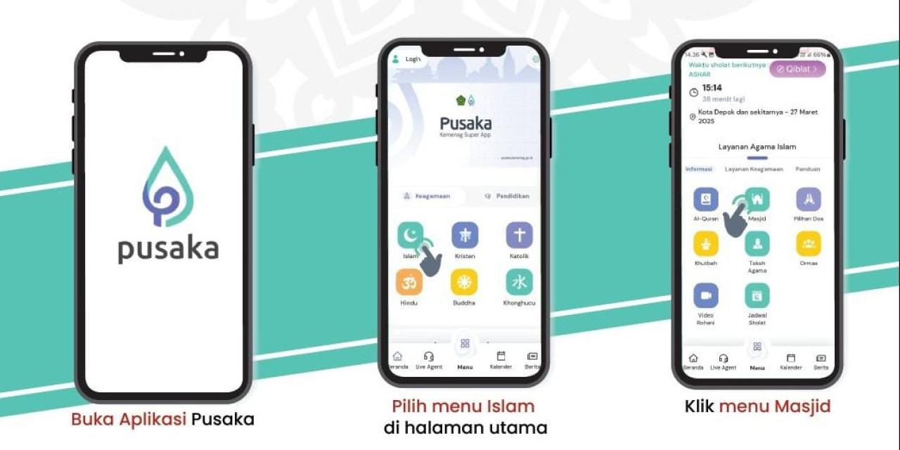 Kemenag Sediakan Aplikasi Pusaka untuk Para Pemudik, Ini Fungsinya