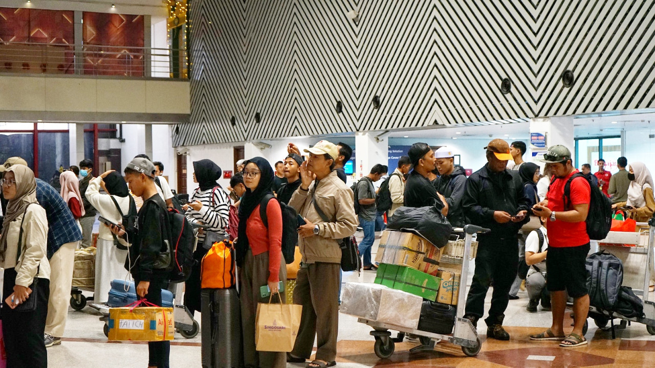 Bandar Udara Internasional Juanda di Sidoarjo. (Foto: Ahaddiini HM/jatimnow.com).