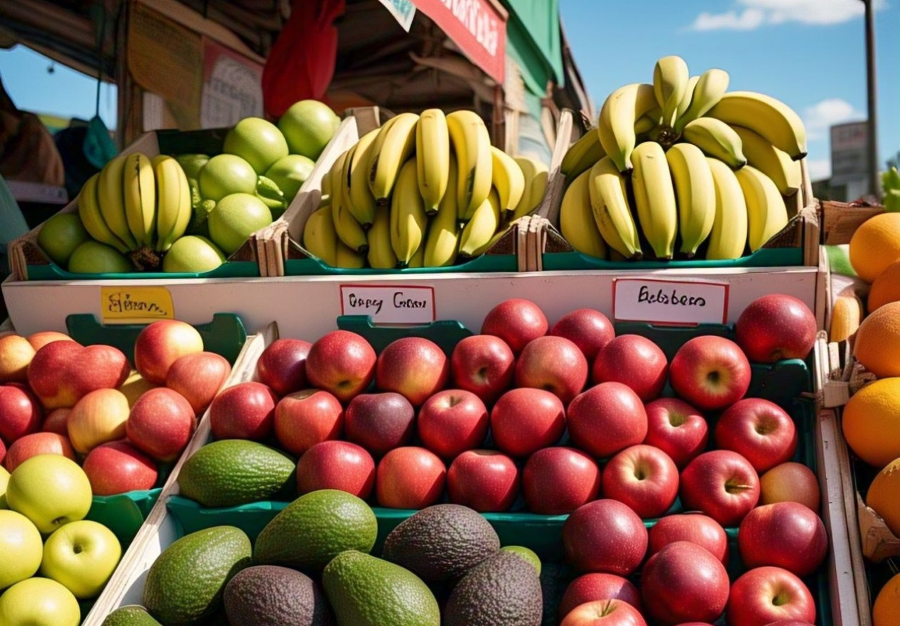 Ilustrasi buah-buahan. (Foto: Meta for jatimnow.com)