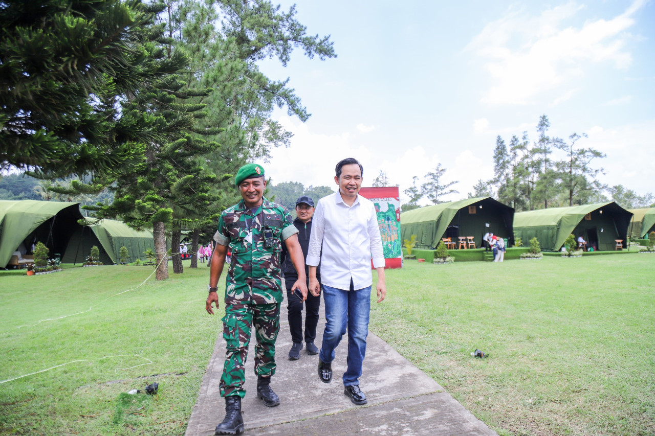 Gus Fawait saat mengikuti retret di Akmil. Magelang (Foto: Diskominfo for jatimnow.com)