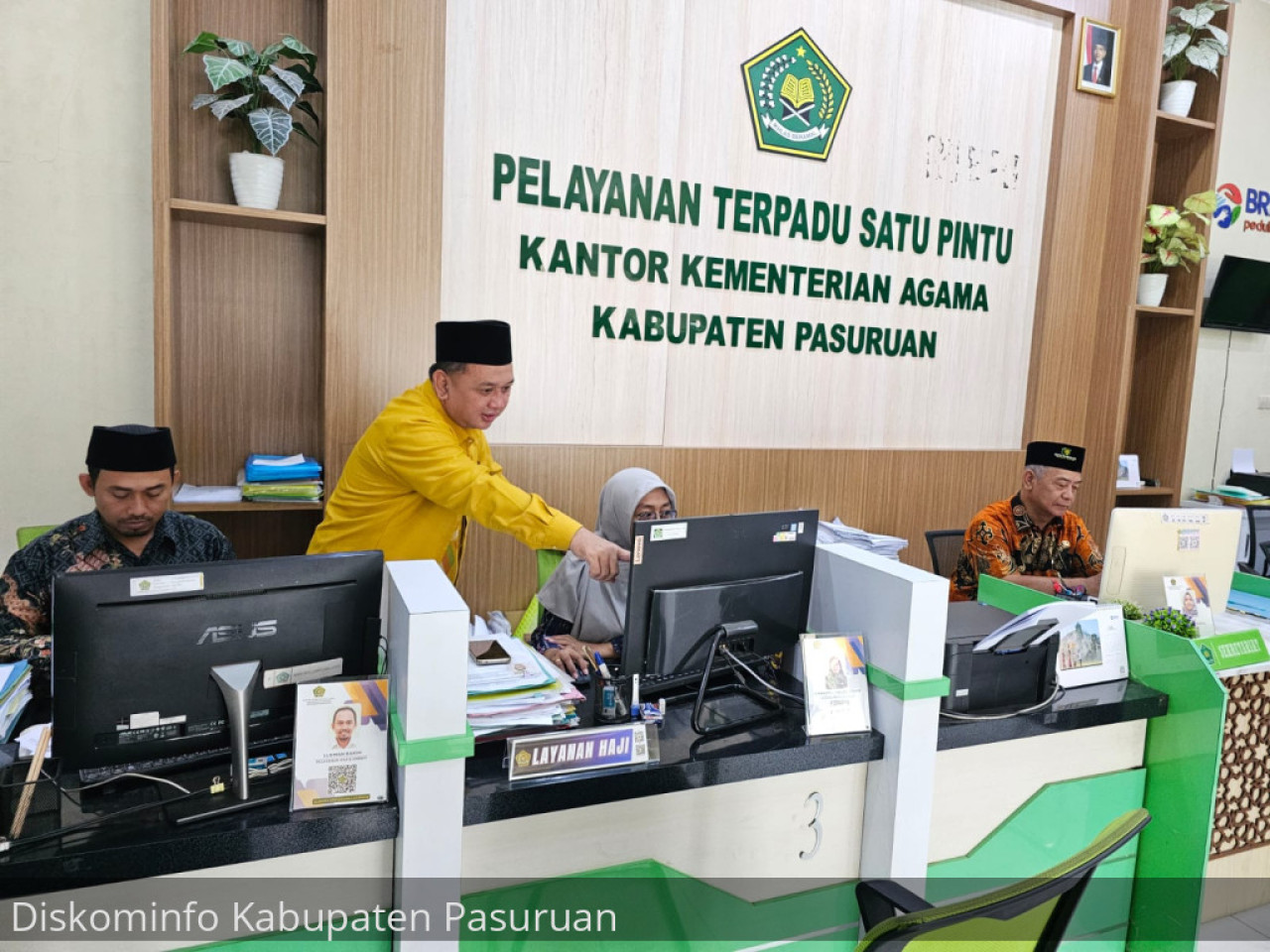 Kantor Kementerian Agama Kabupaten Pasuruan. (Foto: Kominfo Pasuruan for jatimnow.com)