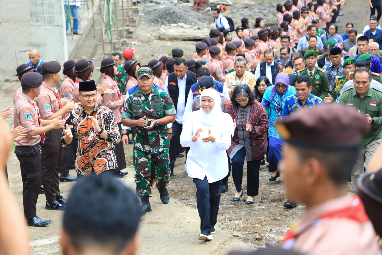 Gubernur Khofifah (dok.jatimnow.com)
