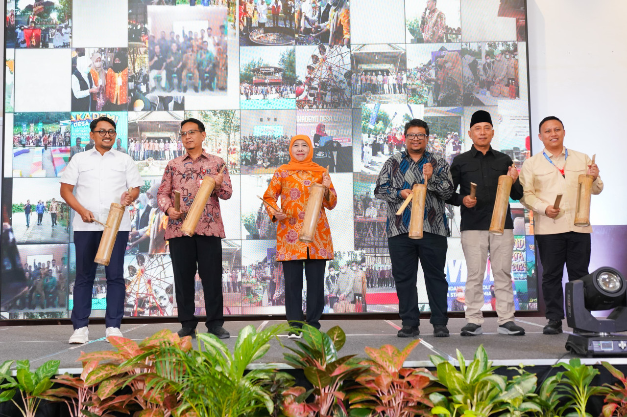 kick-off Program dan Pelatihan Mitra Klinik BUMDesa Jatim diinisiasi KIP Foundation yang digelar di Surabaya Suites Hotel (foto: Ni'am Kurniawan/jatimnow.com)