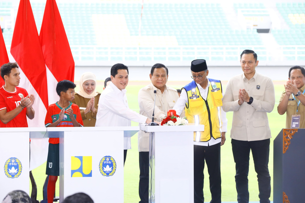 Presiden Prabowo Resmikan 17 Stadion di Sidoarjo, Ini Daftarnya