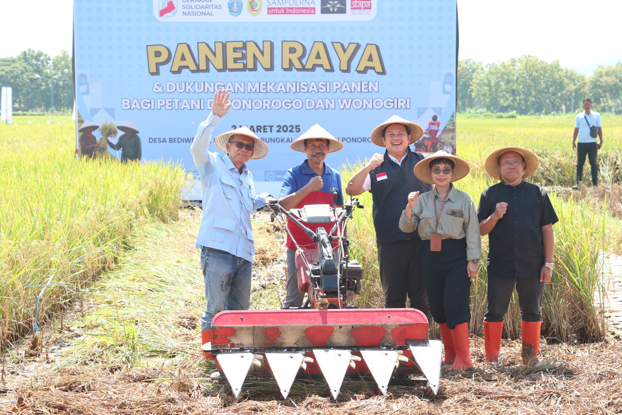 Didukung Sampoerna dan GSN, Yayasan STAPA Center perkuat ketahanan pangan di Ponorogo dan Wonogiri. (Foto: Ahmad Fauzani/jatimnow.com)