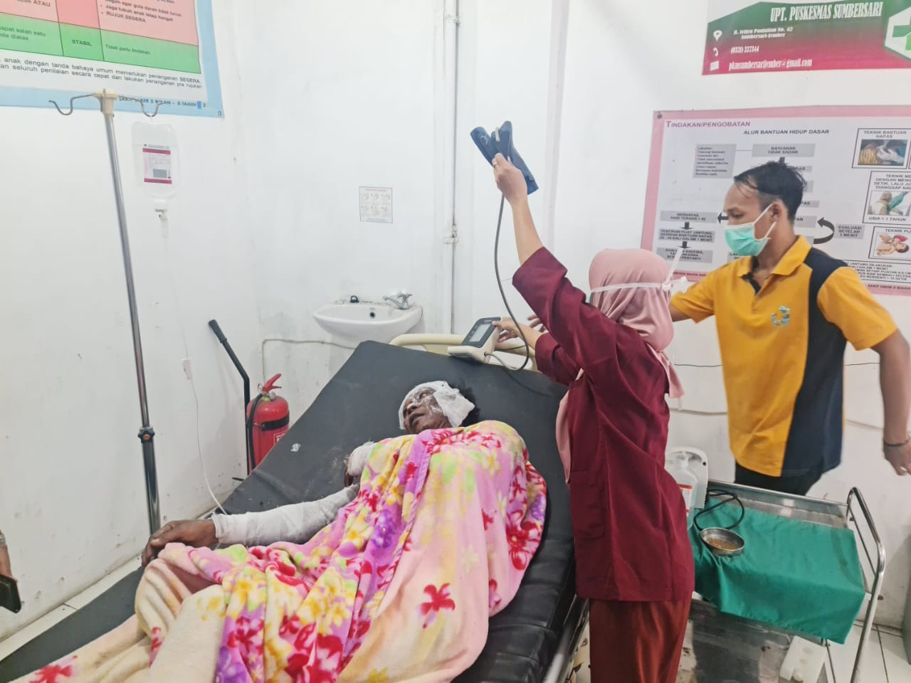 Korban Ledakan Mercon di Jember, Tubuh Alami Luka Bakar 50 Persen