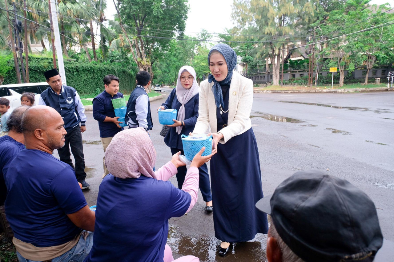 Ketua DPD NasDem Kota Surabaya, Lita Machfud Arifin. (Foto: Fickri for jatimnow.com)
