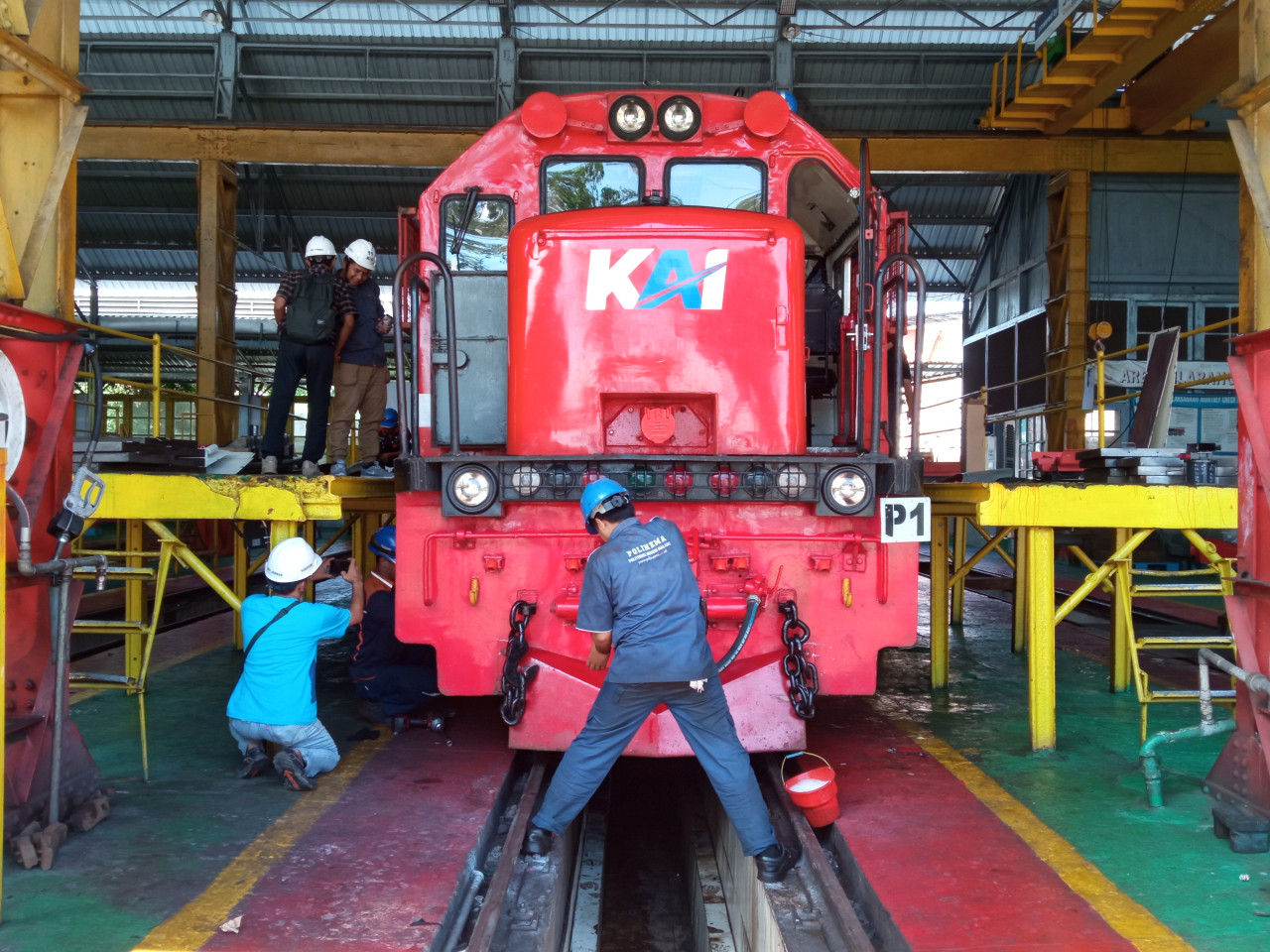 Lokomotif KA di Daop 9 Jember Jalani Perawatan Mesin, Antisipasi Gangguan
