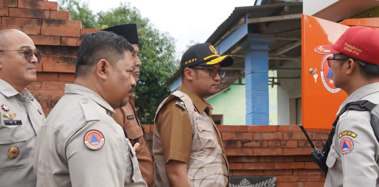 Mitigasi Bencana, Mas Wabup Minta EWS di Sooko Mojokerto Dimanfaatkan Optimal