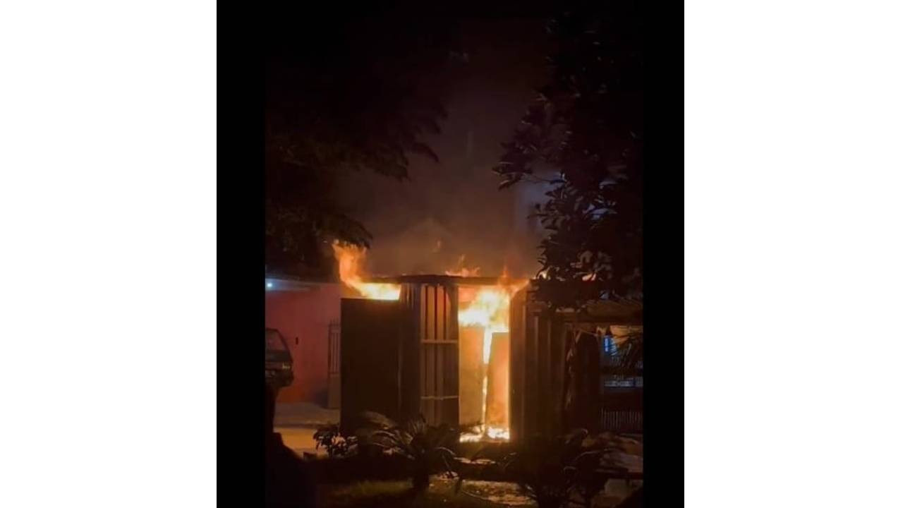 Pom Mini di Tulungagung Ludes Terbakar, Diduga Akibat Korsleting Listrik