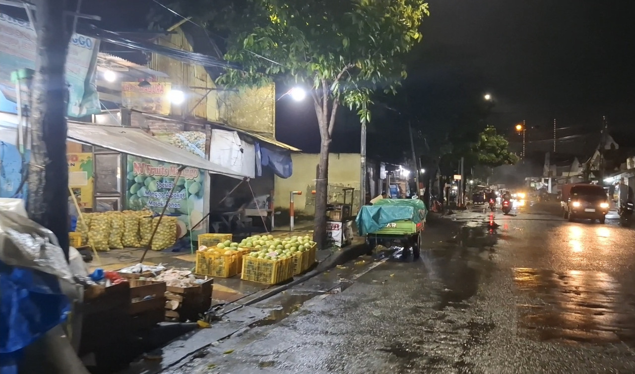 Kondisi terkini kawasan Pasar Tanjungsari (foto: Ilmi for jatimnow.com)