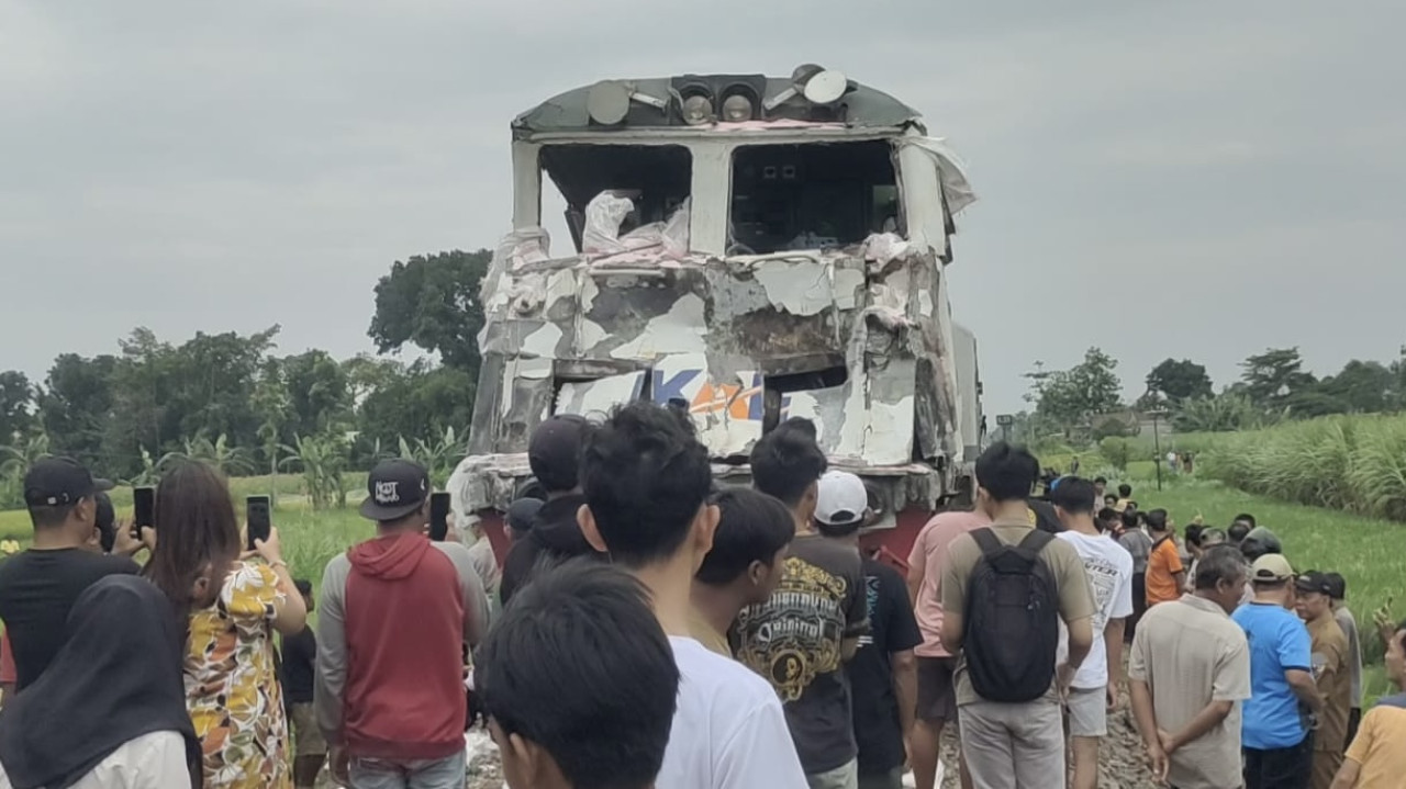 Kronologi Tabrakan KA Kertanegara Vs Truk Pupuk di Kediri, Sudah Diteriaki Warga