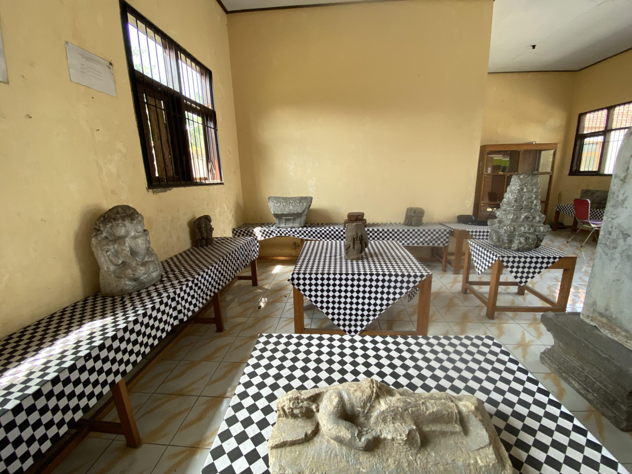 Museum transit untuk artefak cagar budaya. (Foto: Ahmad Fauzani/jatimnow.com)