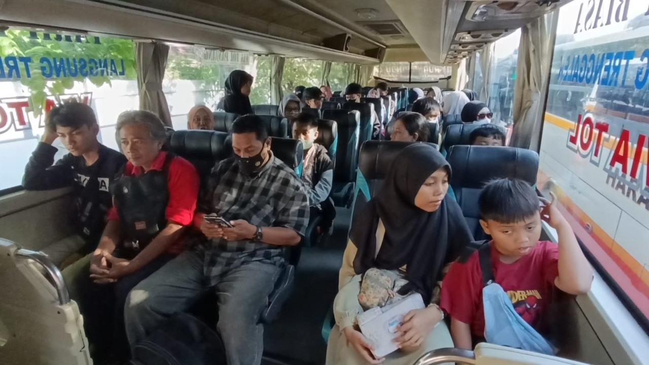 Banyak Pendaftar Balik Gratis di Tulungagung Tak Hadir saat Pemberangkatan