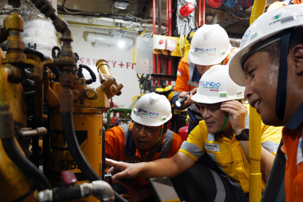 Pelatihan internal bertema Advance Ship Maintenance. (Foto: Humas Pelindo)