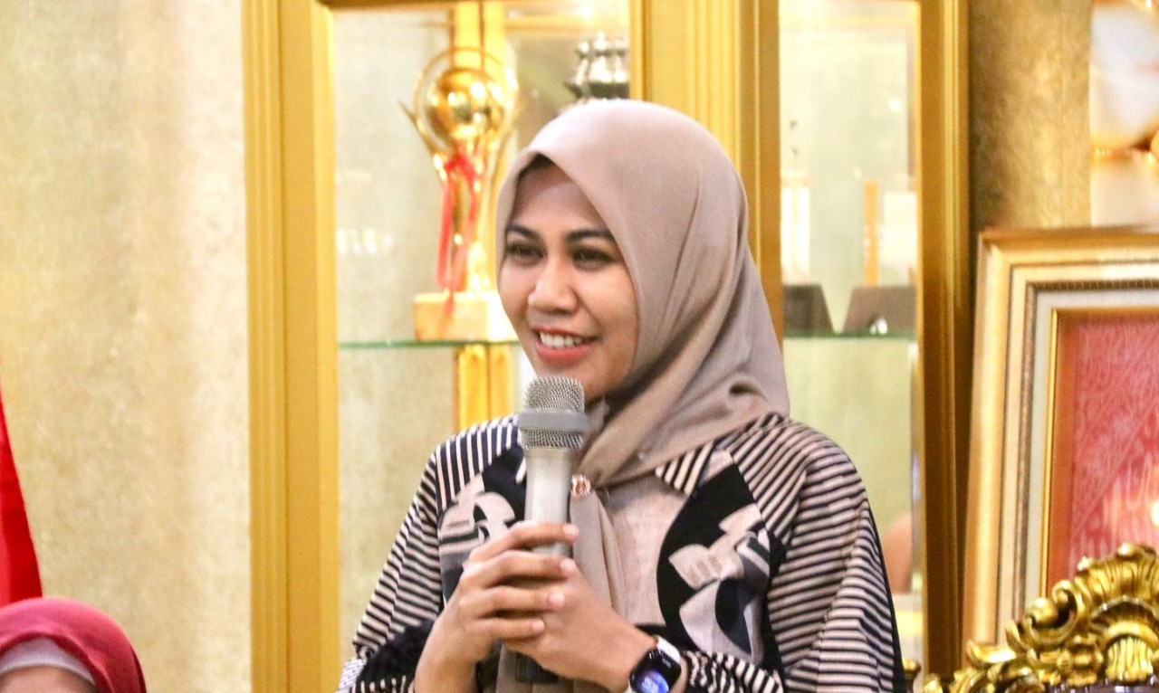 Ketua TP PKK Kabupaten Jember Ning Ghyta Eka Puspita. (Foto: Kominfo Jember)