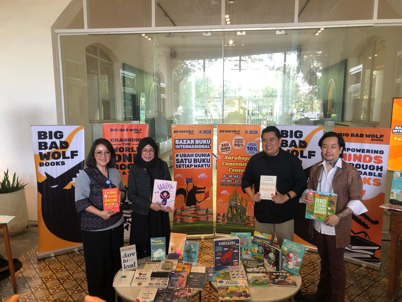 Big Bad Wolf Boyong 350.000 Buku di Surabaya, Catat Jadwalnya