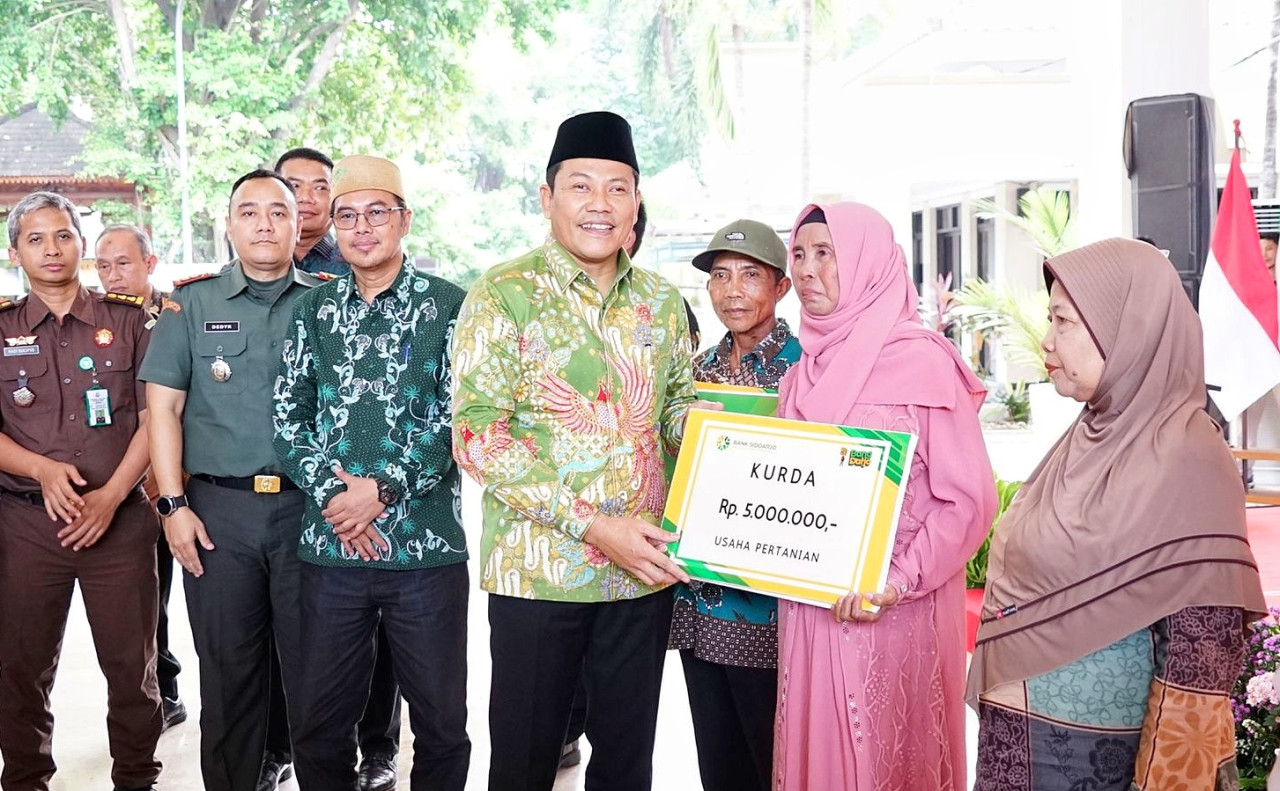 Suasana launching Kredit Usaha Rakyat Daerah (Kurda). (Foto: Ahaddiini HM/jatimnow.com)