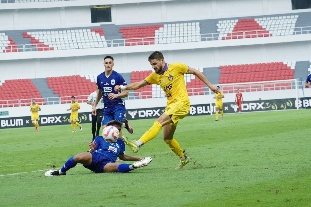 Laga Persik Vs PSIS Semarang. (Foto: Persik Kediri/jatimnow.com)