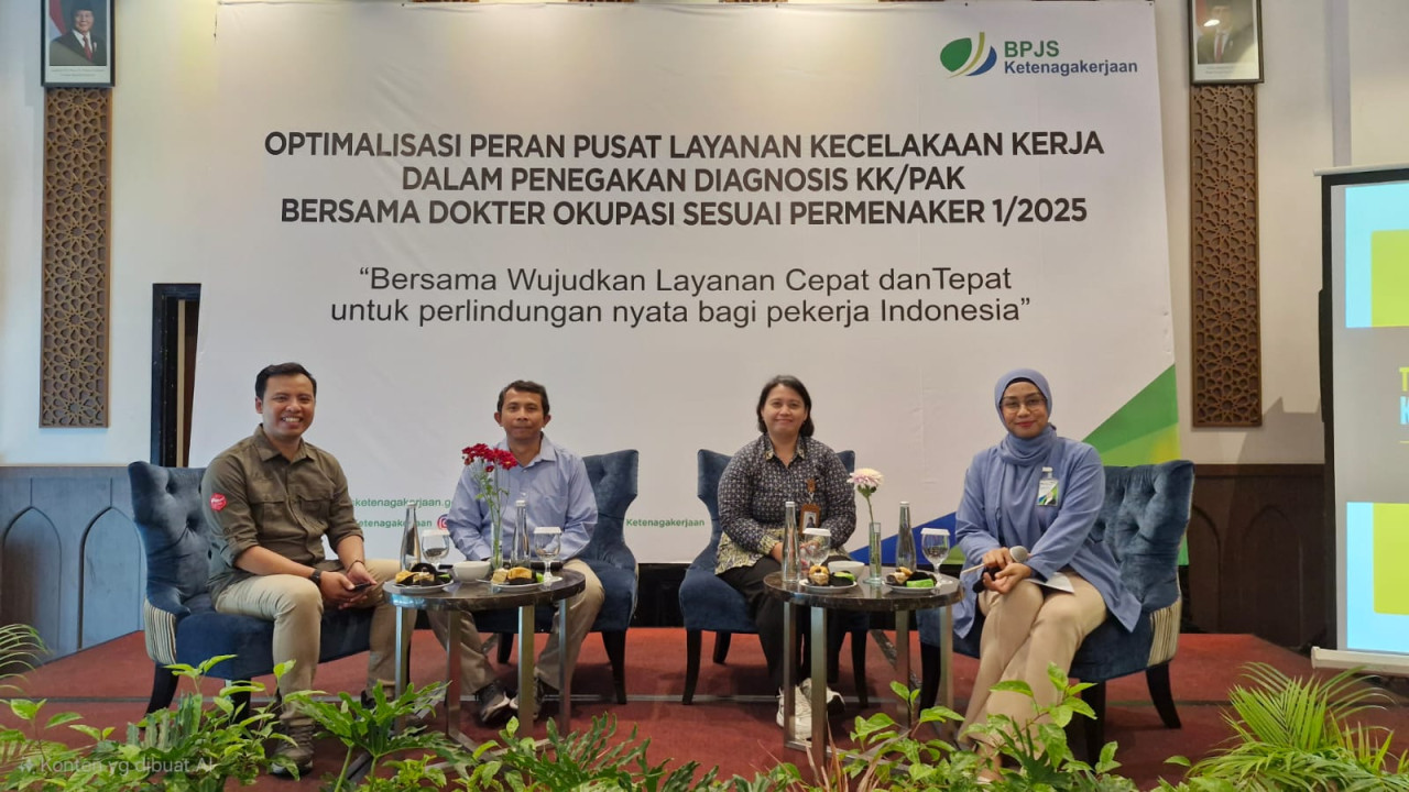 BPJS Ketenagakerjaan Gresik (foto: Sahlul/jatimnow.com)