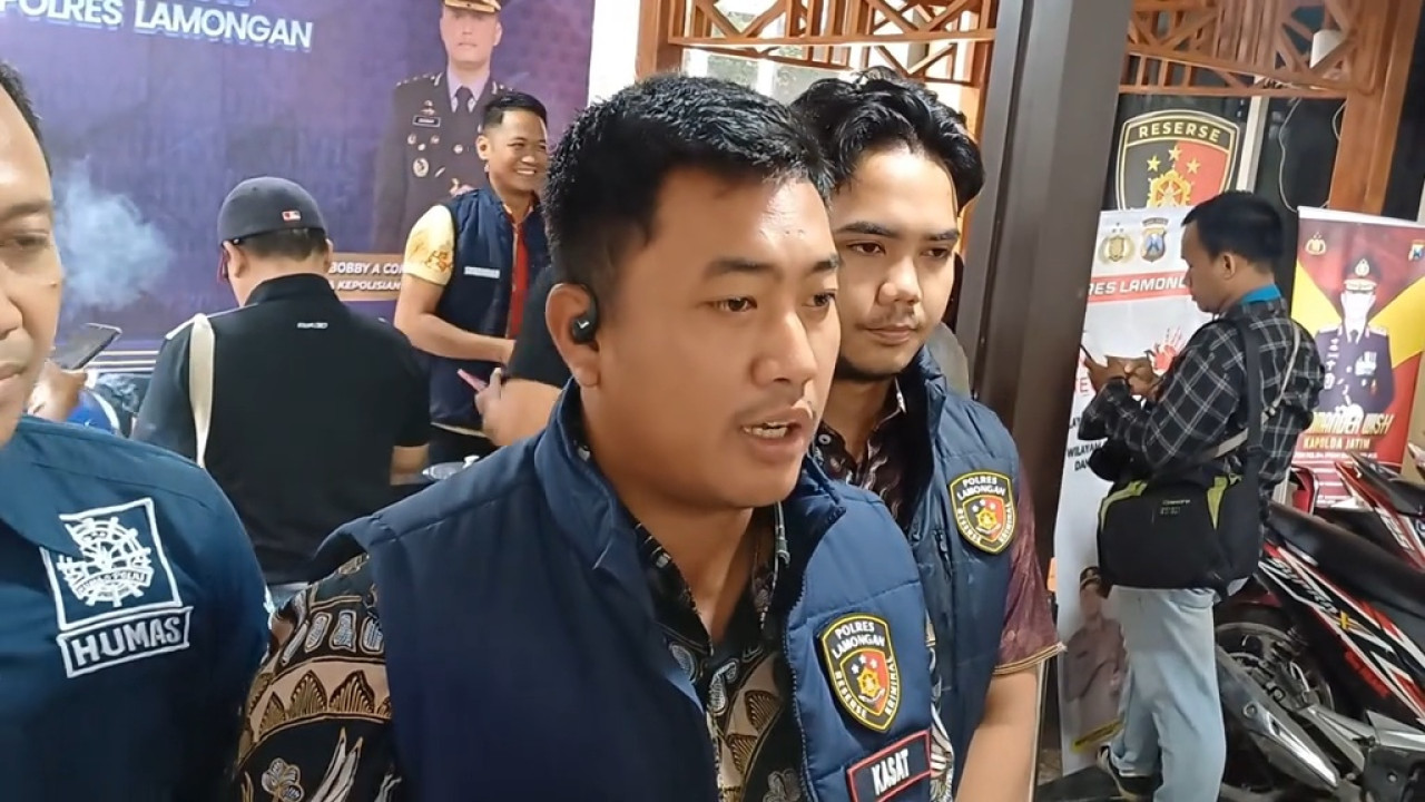 Kasatreskrim Polres Lamongan, AKP Rizky Akbar Kurniadi (foto: Adit/jatimnow.com)
