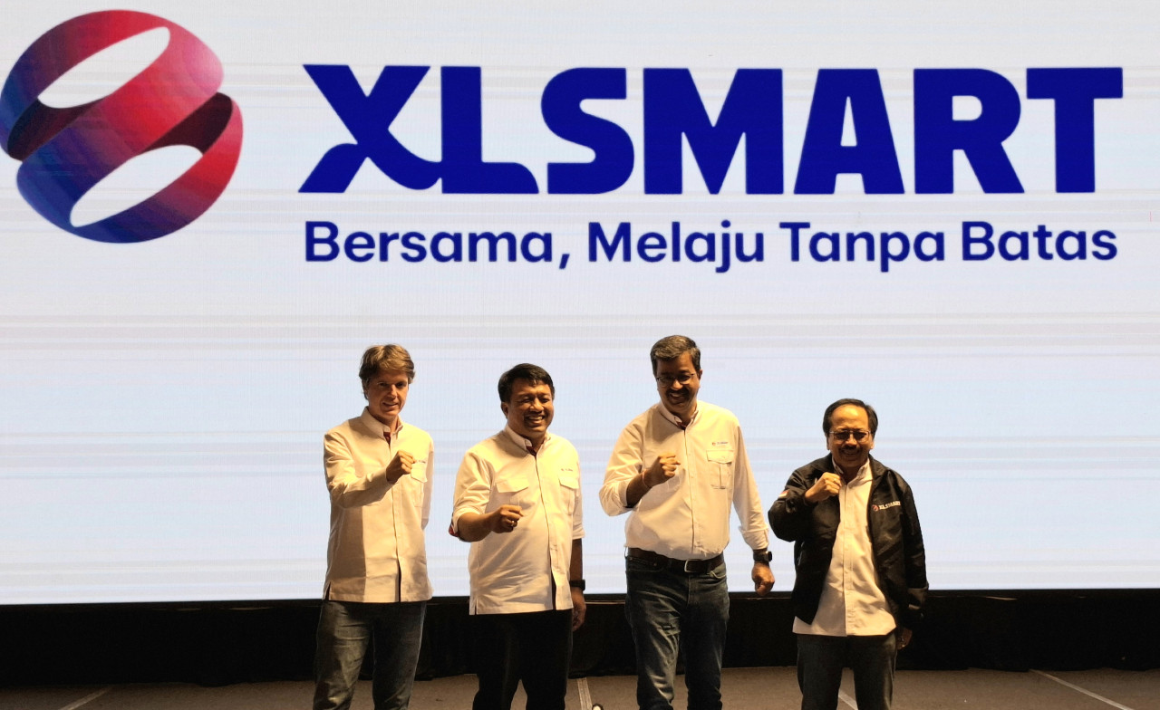 Pemaparan target XLSMART di Surabaya (foto: Ni'am Kurniawan/jatimnow.com)