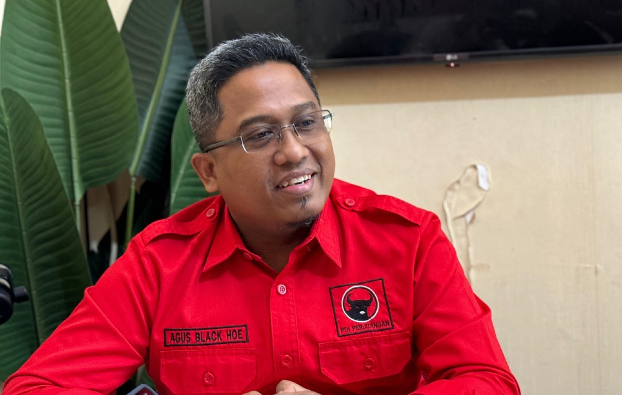 Anggota Fraksi PDI Perjuangan DPRD Jatim, Agus Black Hoe. (Foto: Setya for jatimnow.com)