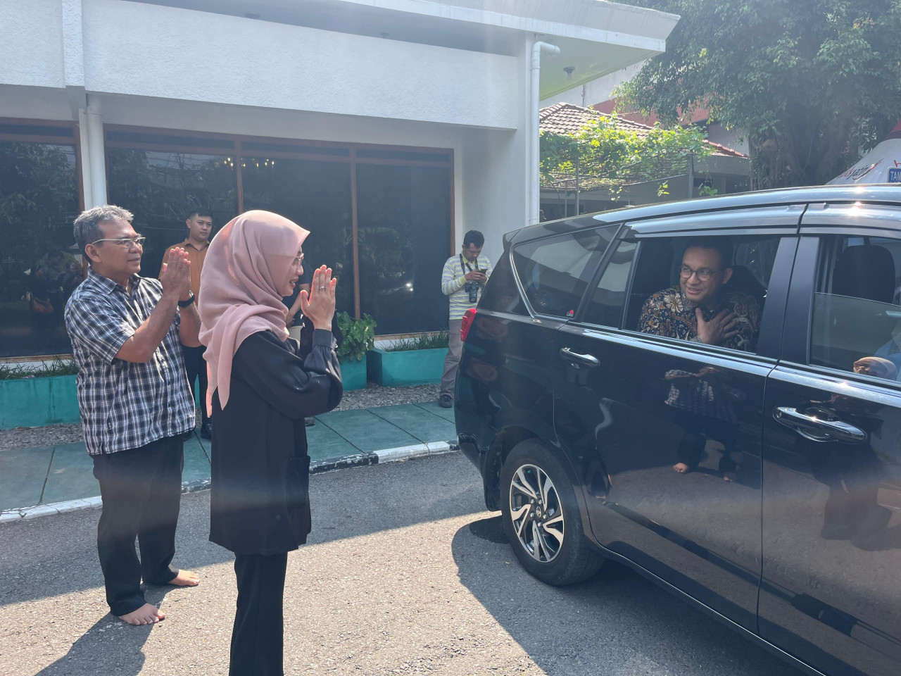 Anies Baswedan Bagikan Pengalaman kepada Mbak Vinanda saat Silaturahmi ke Kota Kediri