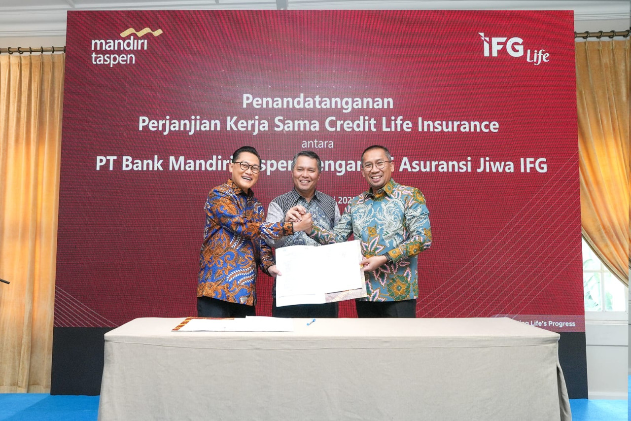 Bank Mandiri Taspen dan IFG Life Jalin Kerja Sama Asuransi Jiwa Kredit