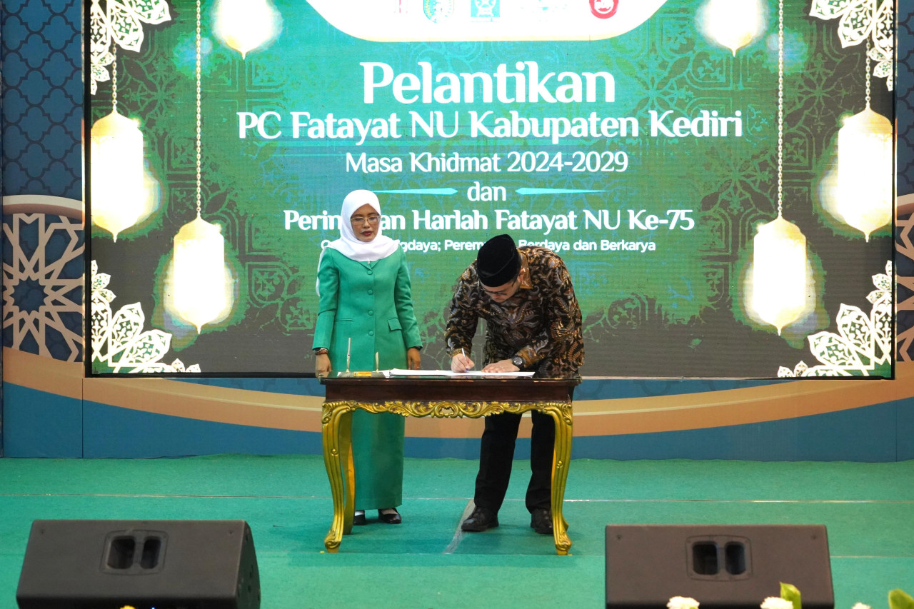 Penandatanganan kerjasama. (Foto: Pemkab Kediri/jatimnow.com)