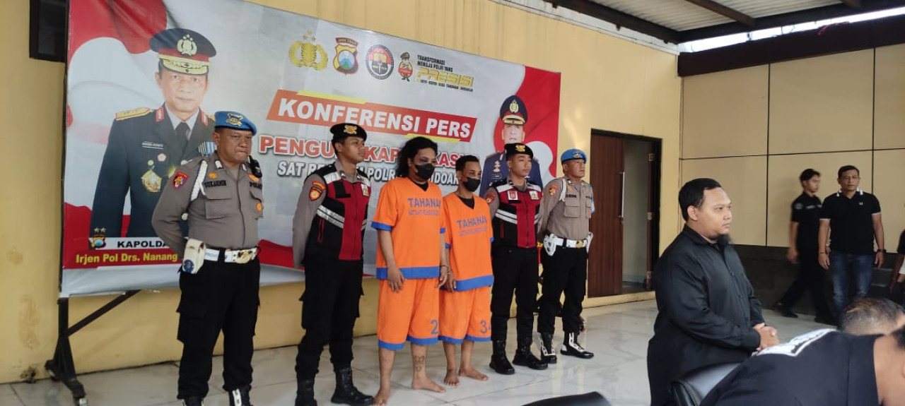 Polresta Sidoarjo Bongkar Sindikat Curanmor 13 TKP, Dua Pelaku Diamankan