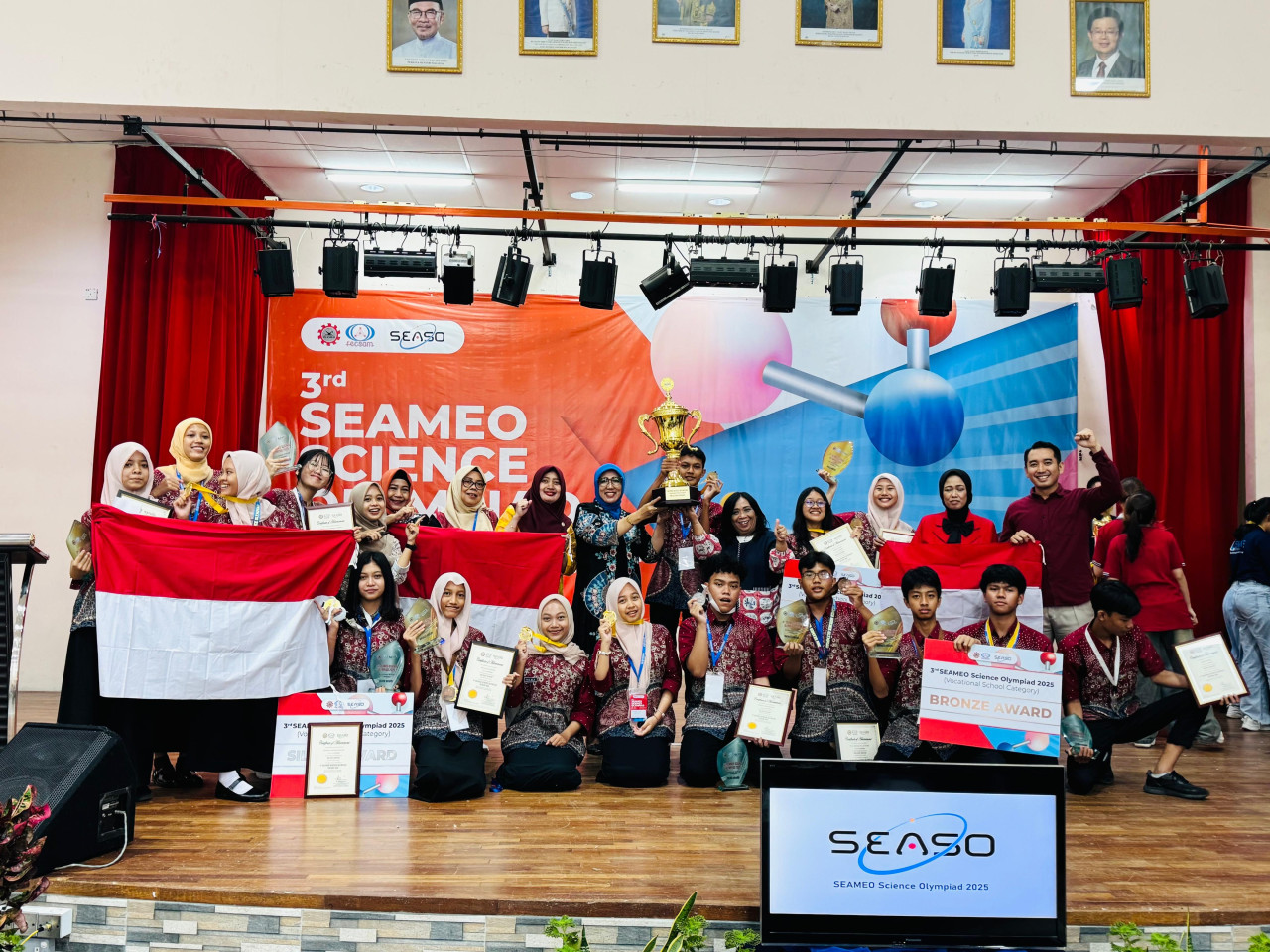 Tim Pelajar Gabungan Jatim boyong 5 penghargaan (foto: Dinas Pendidikan Jatim for jatimnow.com)