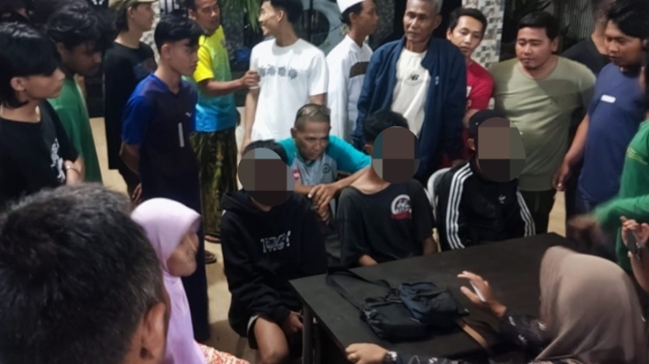 Motor Dibakar Warga, 3 Bocah di Gresik Gagal Mencuri