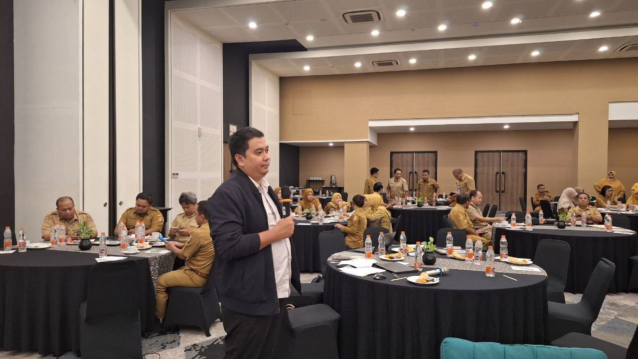 Award BPJS Kesehatan yang digelar di salah satu hotel (foto: Sugianto/jatimnow.com)