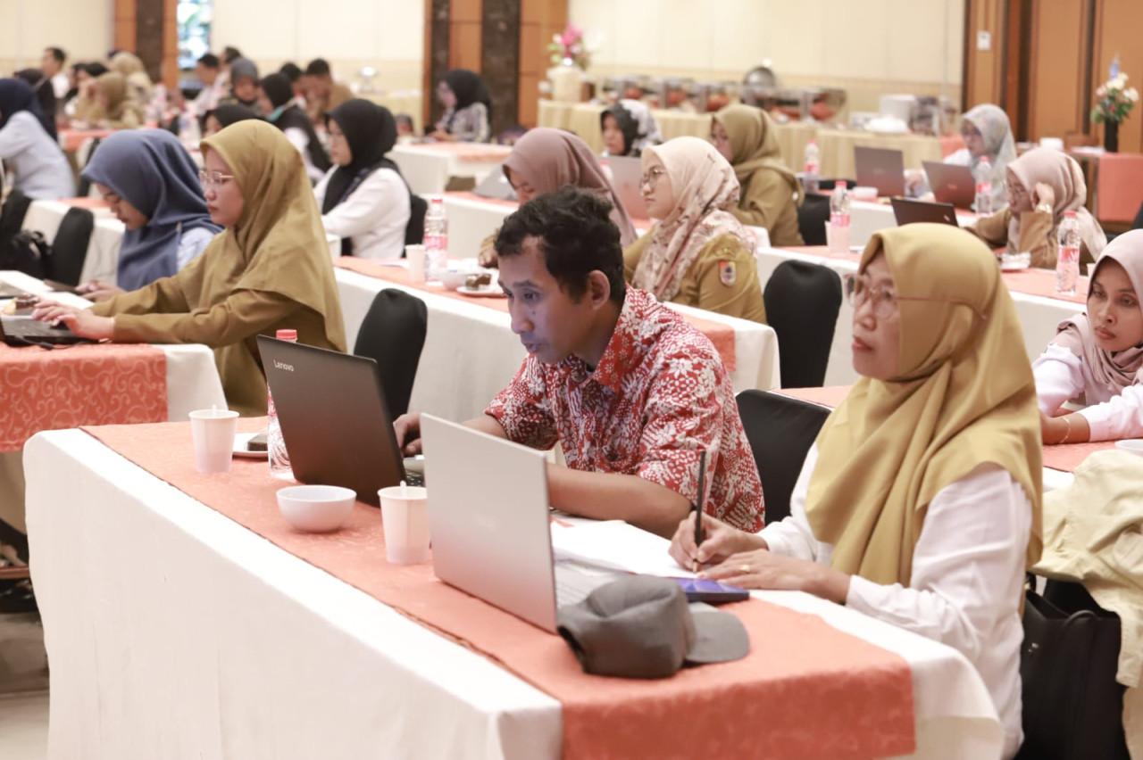 Suasana bimtek percepatan penanganam stunting (foto: Kominfo Jember for jatimnow.com)