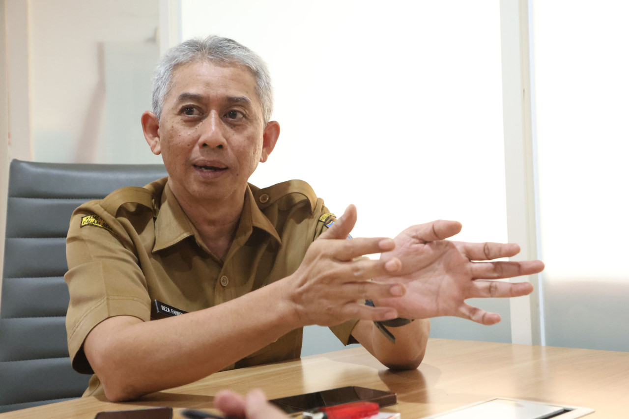 Kepala Bidang Koperasi Dinas Koperasi, Usaha Kecil dan Menengah dan Perdagangan (Dinkopumdag) Surabaya, Reza Fahreddy (foto: Humas Pemkot Surabaya for jatimnow.com)