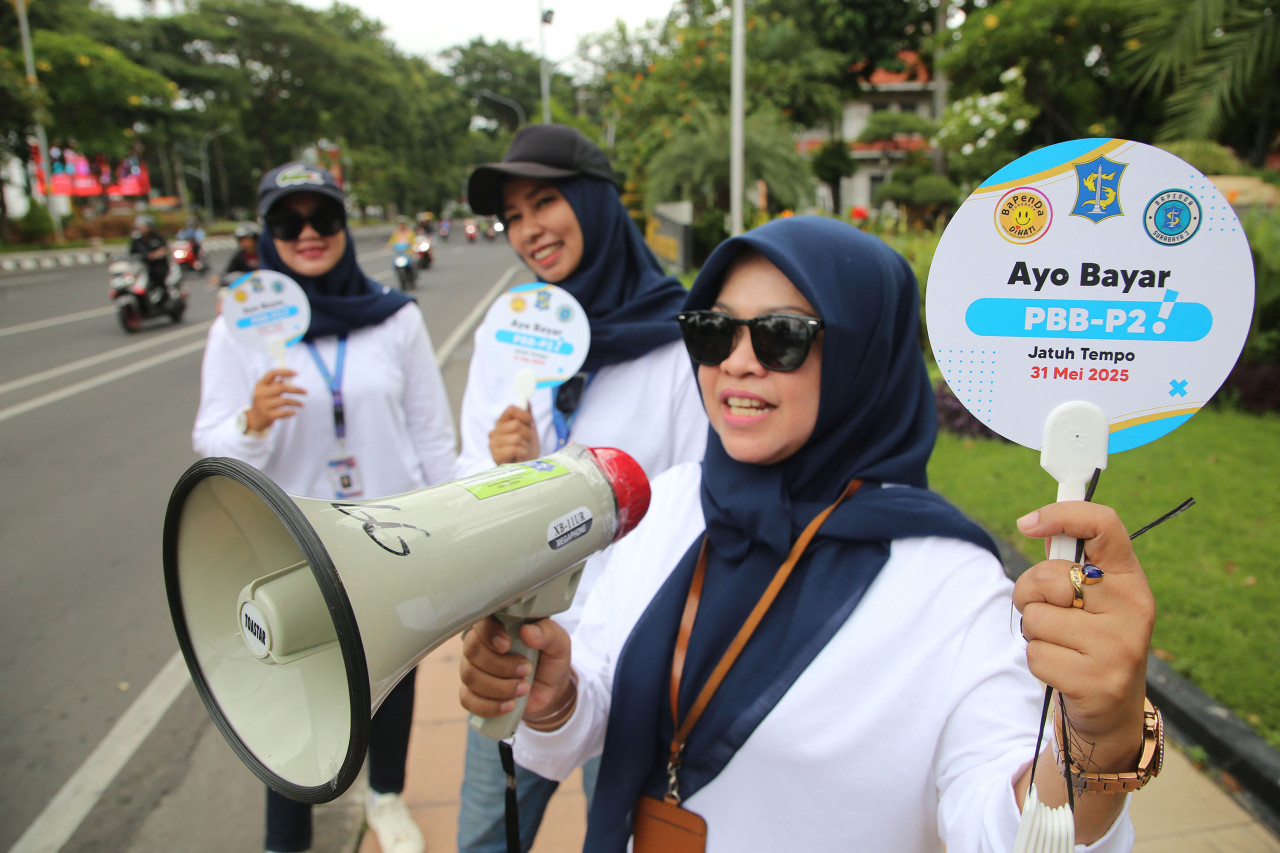 Sosialisasi Pembayaran PBB di Surabaya (foto: Humas Pemkot Surabaya for jatimnow.com)