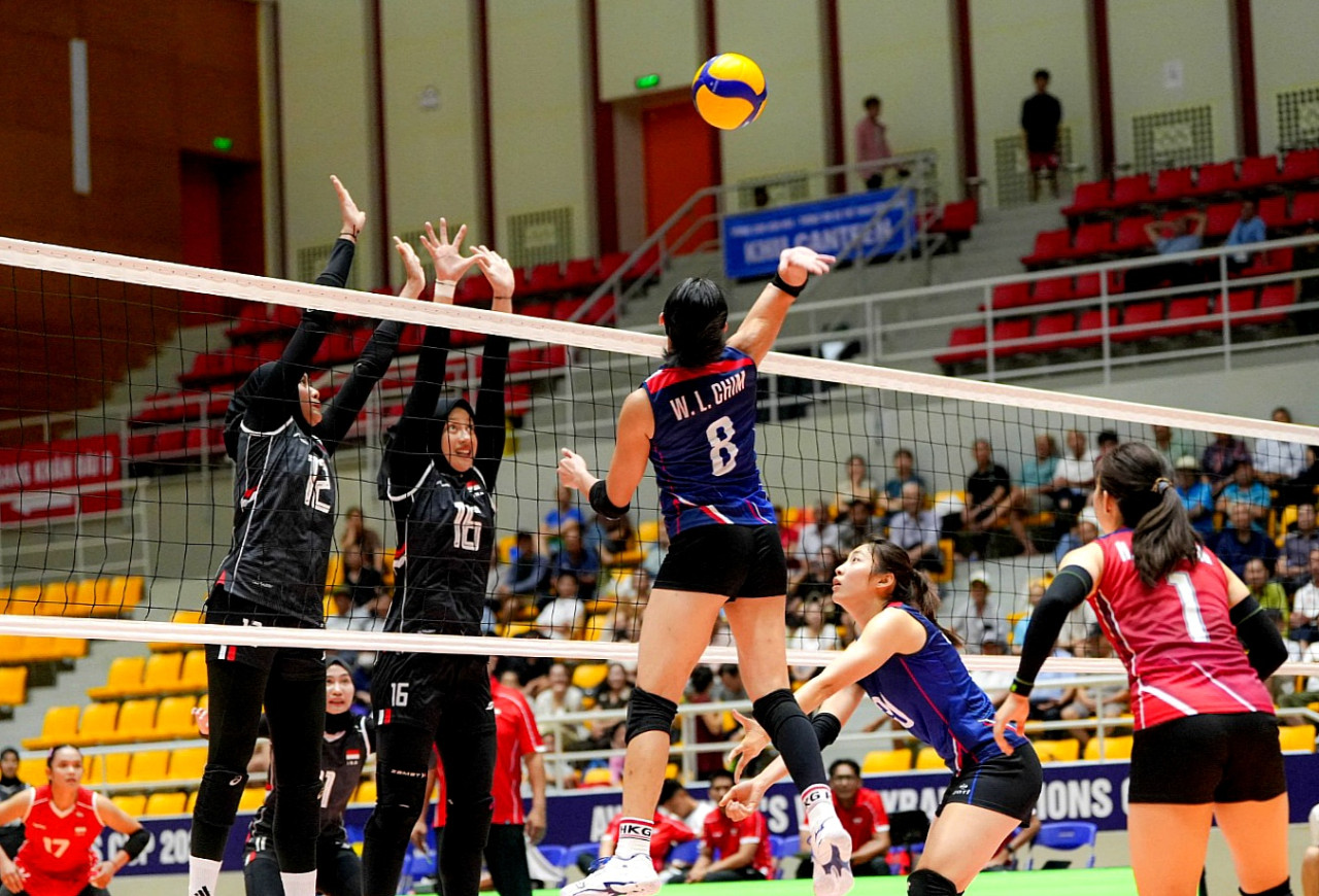 Kalahkan Hong Kong, Voli Putri Indonesia Bakal Rebut Posisi 5 AVC Nations 2025