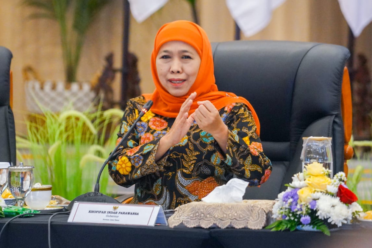 Gubernur Khofifah (foto: Humas Pemprov Jatim)
