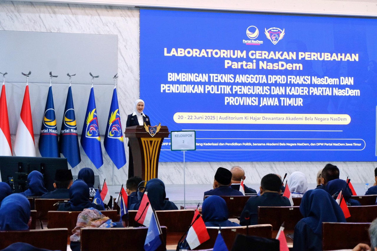 Ketua DPW Nasdem Jatim Lita Machfud Arifin (foto: DPW Nasdem Jatim for jatimnow.com)