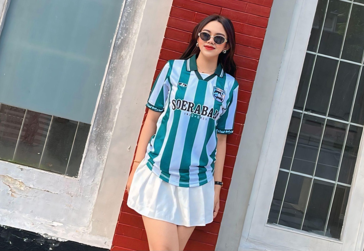 Visual jersey edisi khusus Anniv Persebaya Surabaya buatan Apparel Allegiant. (Foto: Apparel Allegiant for jatimnow.com)