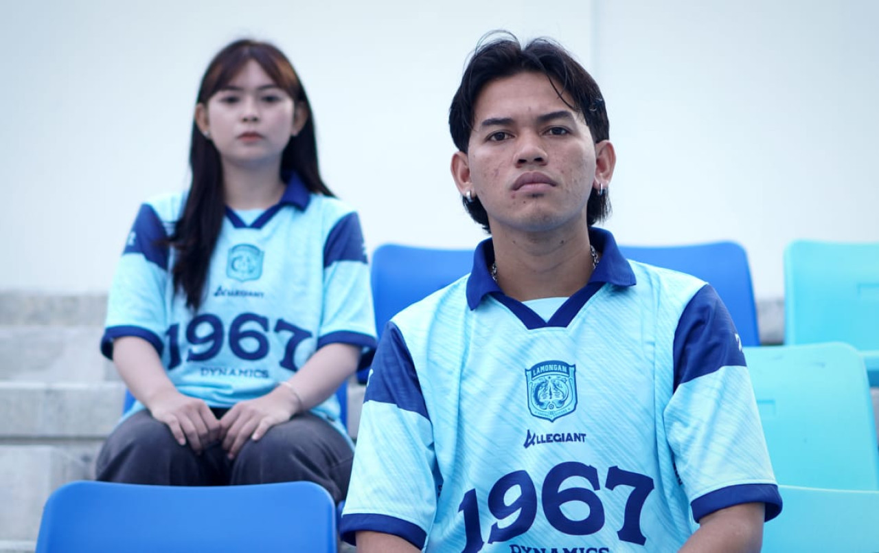 Visual jersey LFC 2.0 bertema Gemuruh Dalam Diam. (Foto: Apparel Allegiant for jatimnow.com)