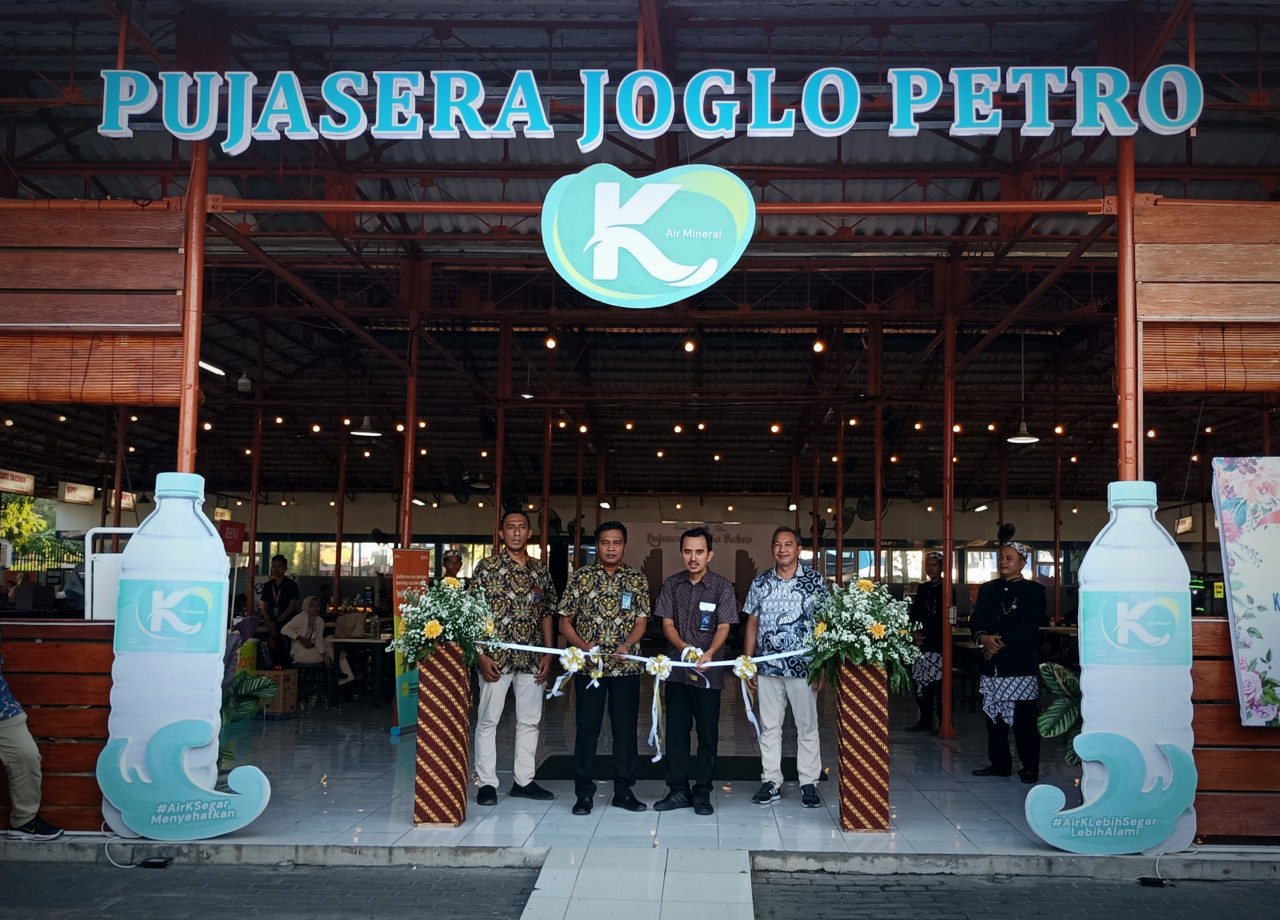 Peresmian Pujasera Joglo Petro. (Foto: Sahlul Fahmi/jatimnow.com)