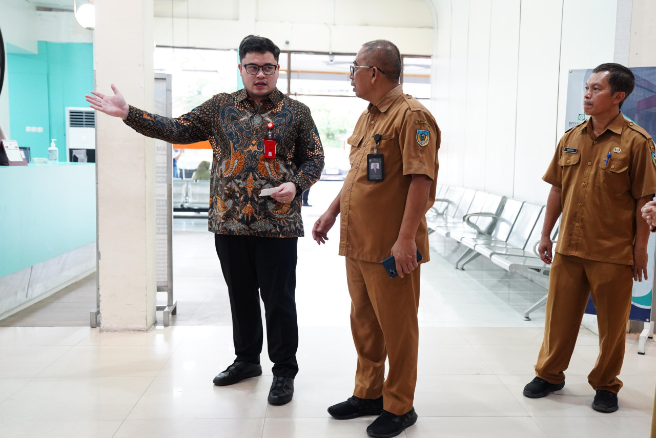 Mas Dhito Cek Progres Pembangunan Gedung Baru RS Kabupaten Kediri