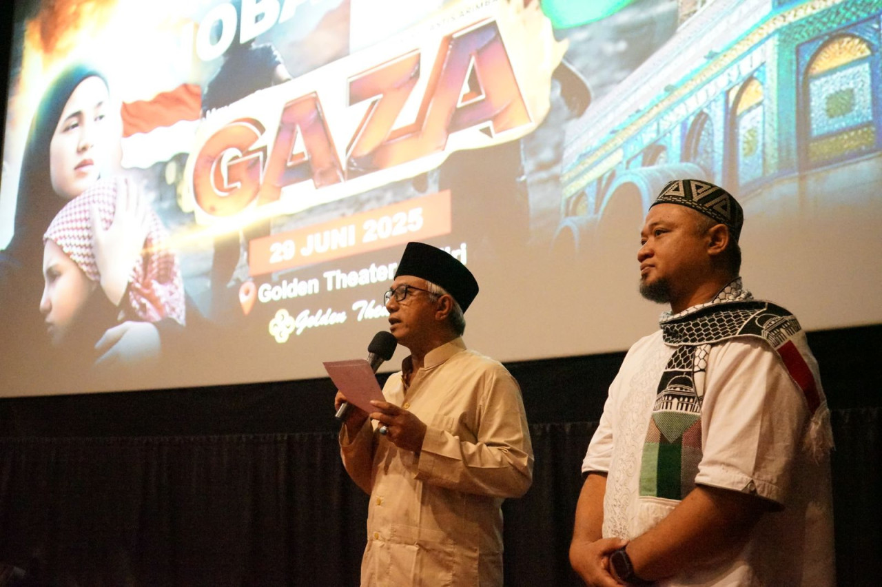 Nobar film di Kediri. (Foto: Pemkot Kediri/jatimnow.com)