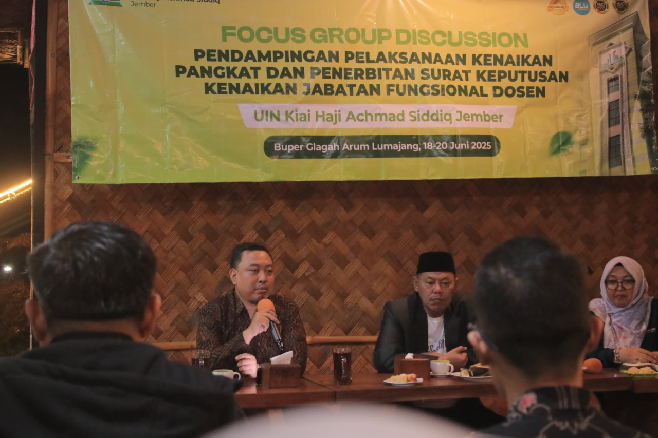 Jaga Daya Saing Perguruan Tinggi, UIN KHAS Jember Percepat Kenaikan Jabatan Dosen