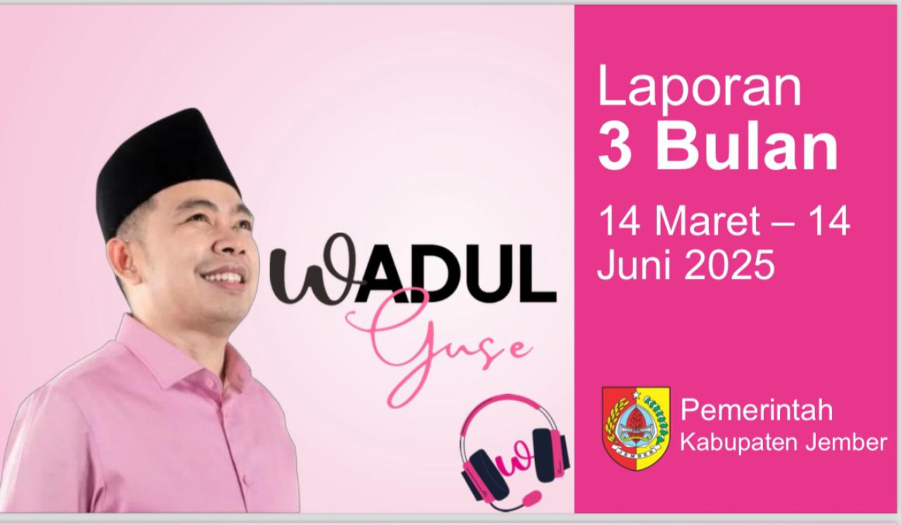 Saluran wadul guse berjalan 3 bulan, terima ribuan aduan. (Foto: Diskominfo Jember/jatimnow.com)