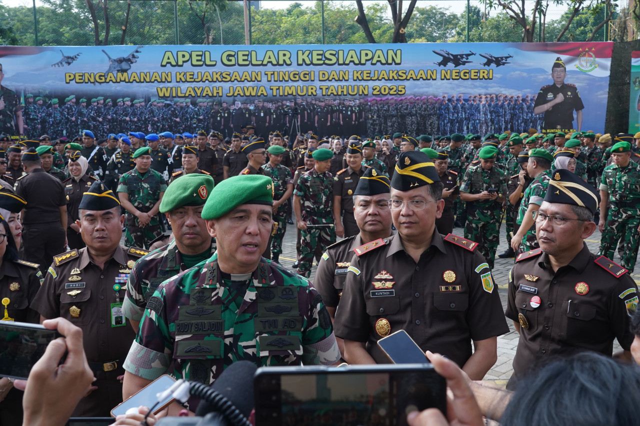 Pangdam V/Brawijaya, Mayjen TNI Rudy Saladin (foto: Kodam V Brawijaya for jatimnow.com)