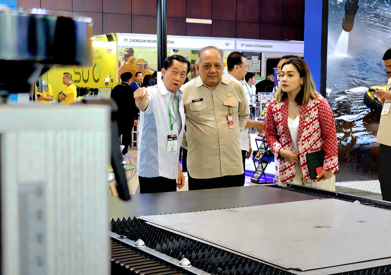 Manufacturing Surabaya 2025 Resmi Dibuka, 167 Perusahaan Pamer Inovasi Disini